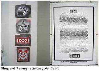 Shepard Fairey: stencils, Manifesto