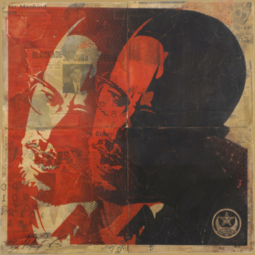 File:Malcolm X Stencil Collage on Album Covers.jpg