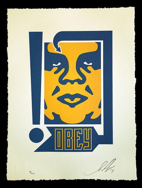 File:Mustard-navy arrow letterpress.jpg