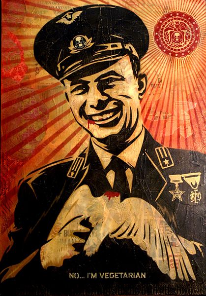 File:No... I'm Vegetarian Stencil Collage on Paper.jpg